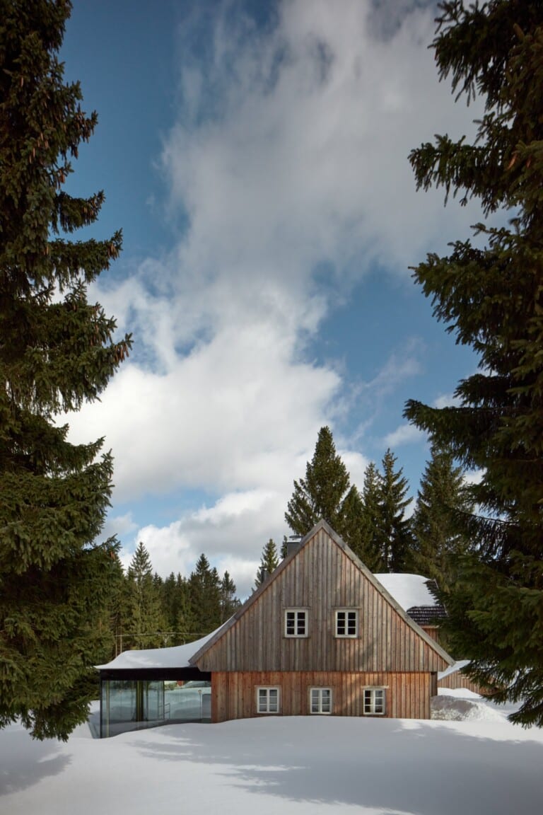 Skleněná chalupa Mjölk architekti | myLoci