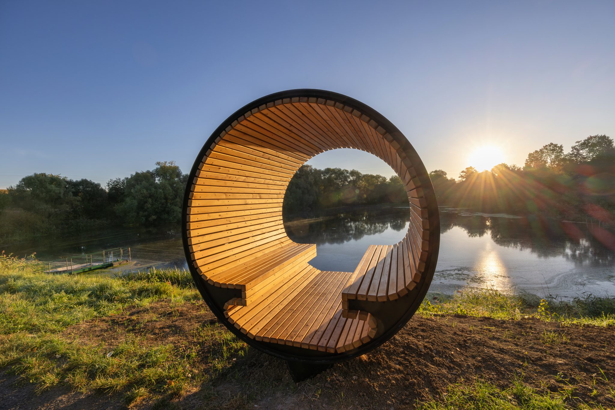 Oko nad rybníkem | ov-a | Architektonická vyhlídka
