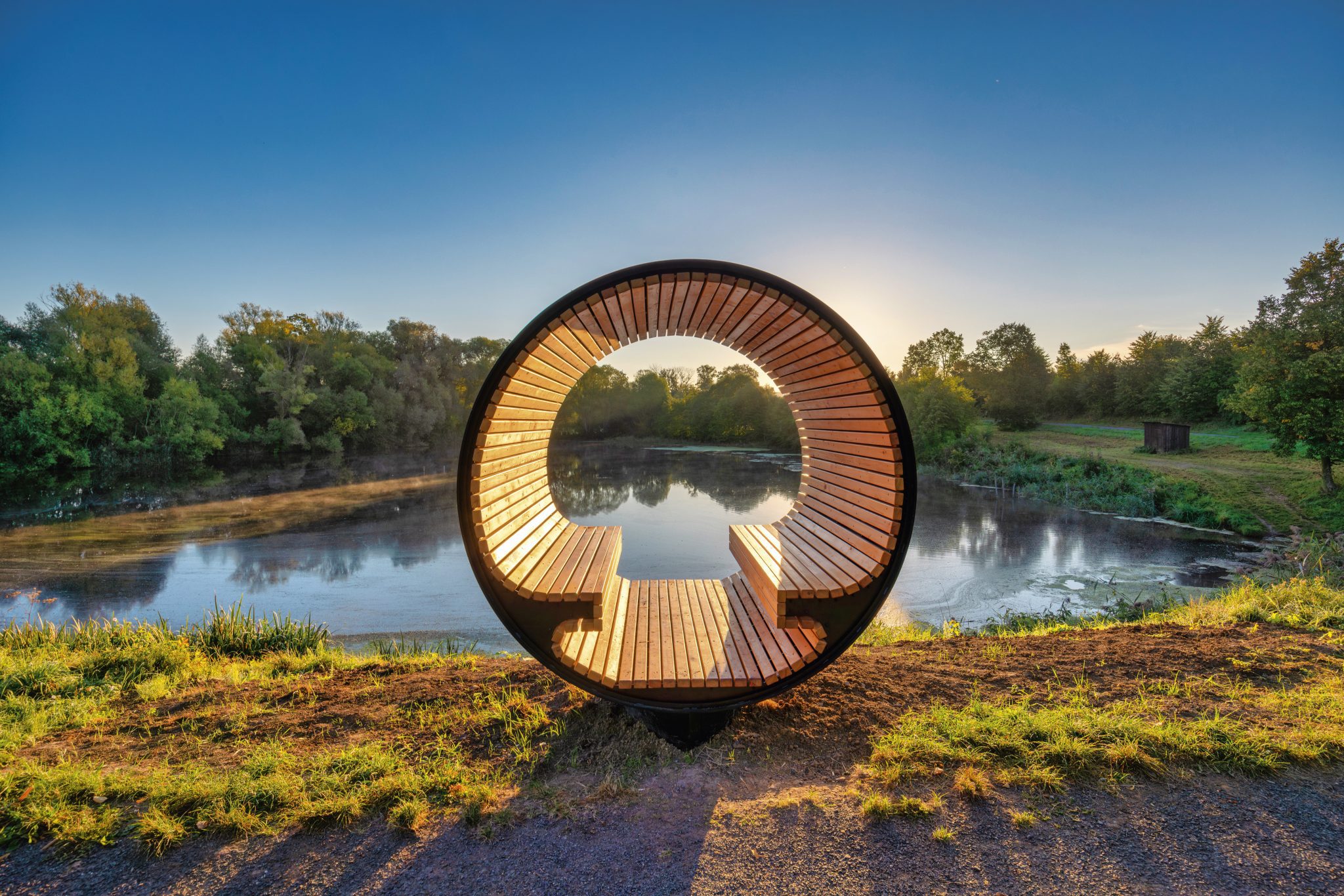 Oko nad rybníkem | ov-a | Architektonická vyhlídka